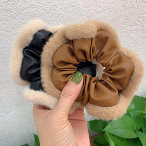 Fur Scrunches Christmas present Fur Hair Bands Fur Scrunchies Hair Elastics Marvelous Pieces Shipped Internationally Fur Scrunchies