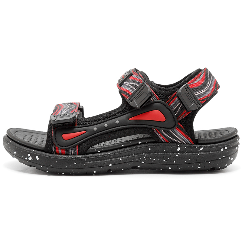 Хорошо продаются новые виды мальчиков шлепанцы на плоской подошве для мальчиков летние босоножки; Для детей