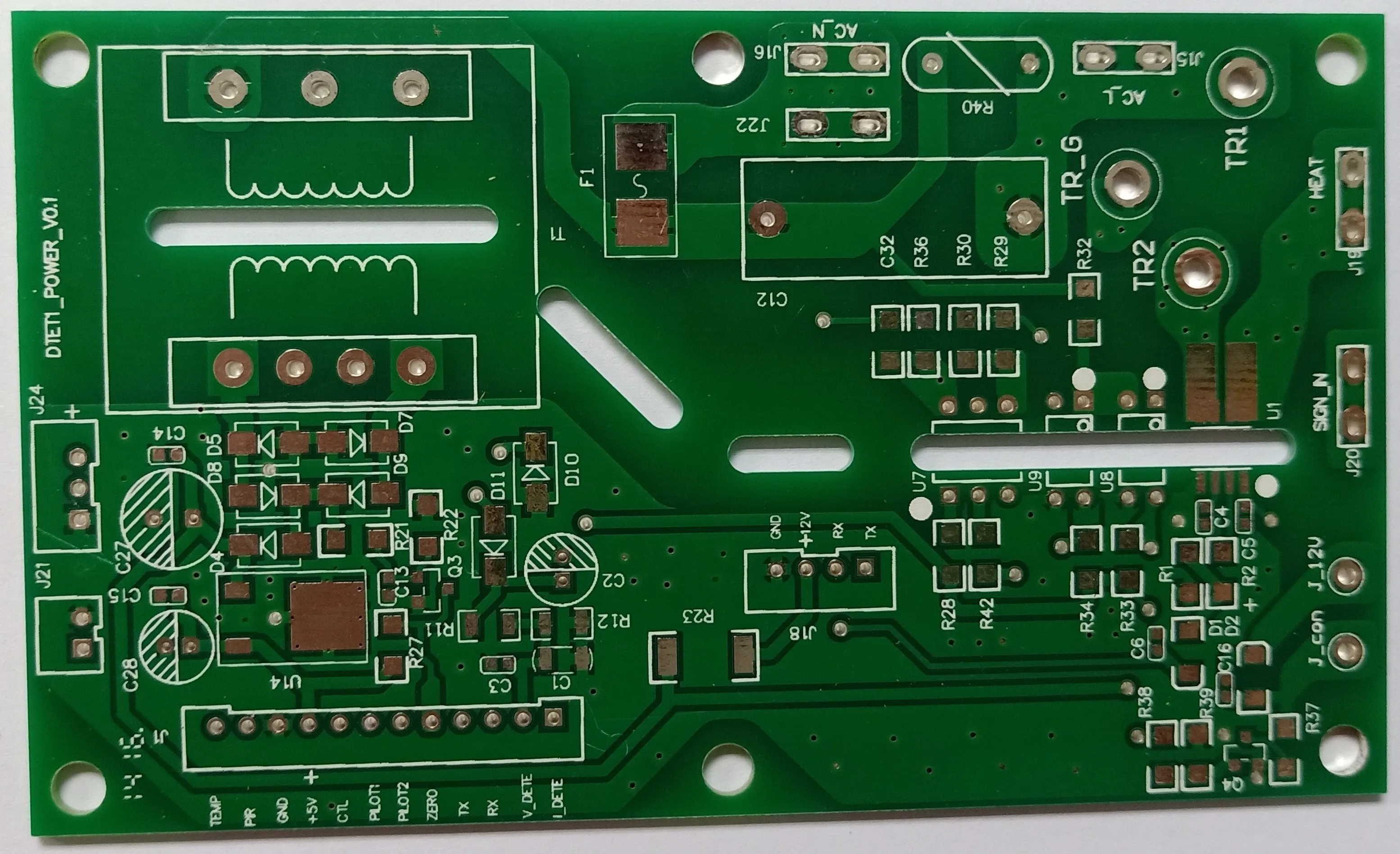 PWB electrónico del tablero del sistema de colocación de la placa de circuito de la tecnología de GPS PCBA