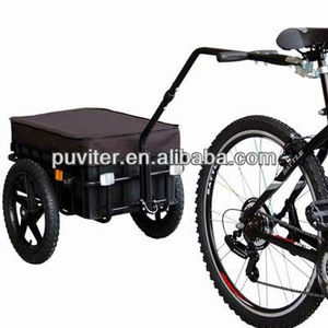 box trailer with bike rack