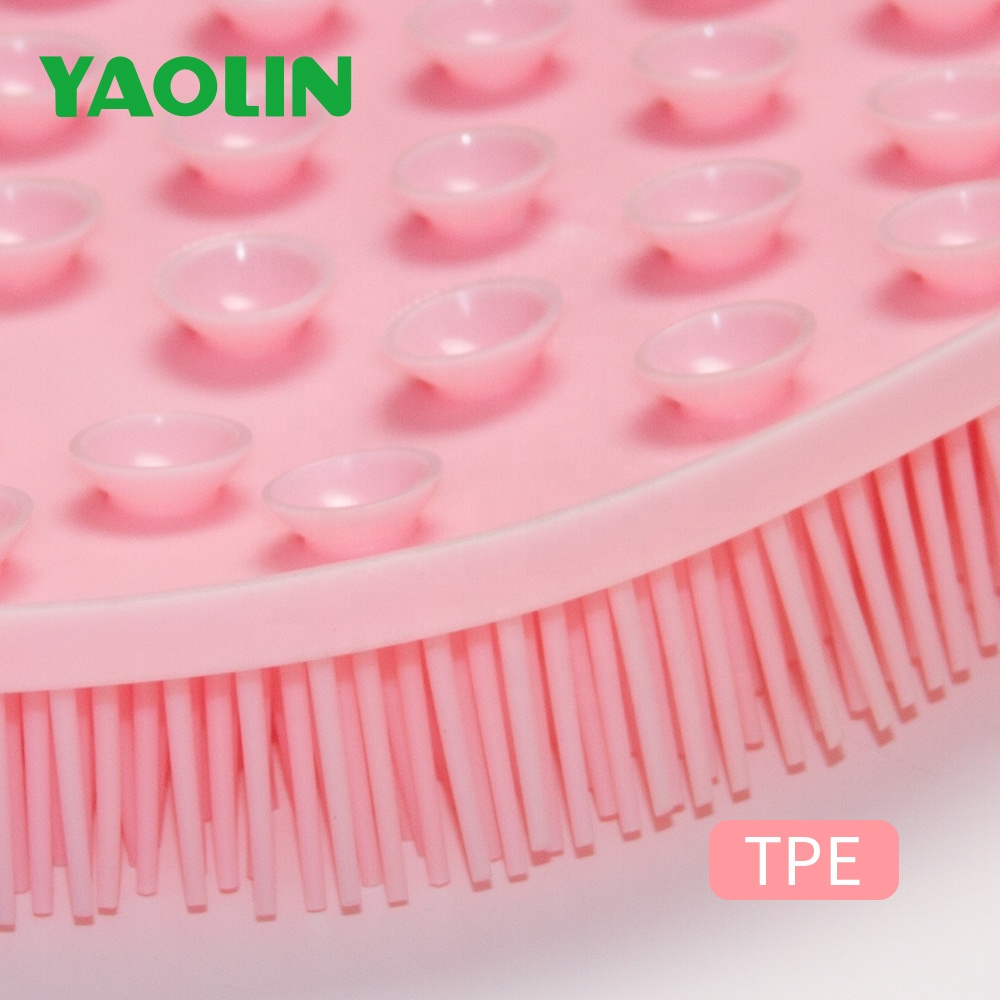 Массажная щетка для ног, подушка для массажа ног, коврик для мытья ног с присоской