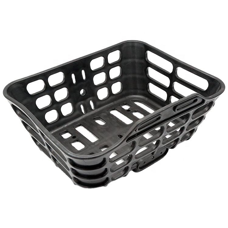 Электрический велосипед, Новая высококачественная ПП Пластиковая передняя корзина, водонепроницаемая, защищенная от падения и стойкая к давлению общая корзина для велосипеда