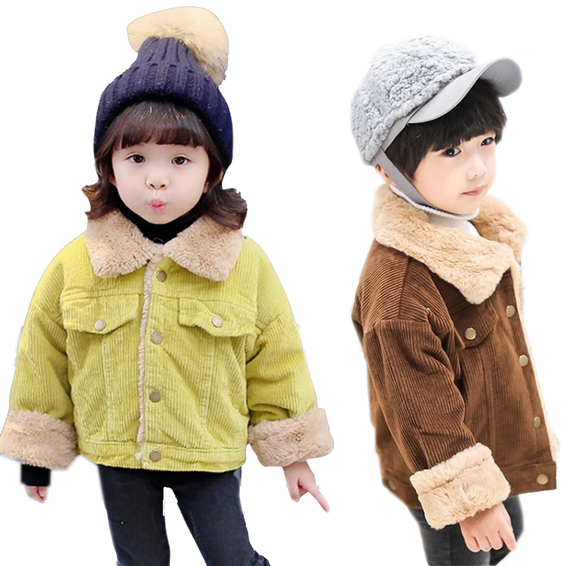 Бархатная модная детская зимняя одежда для маленьких мальчиков, пальто для маленьких мальчиков, теплые куртки