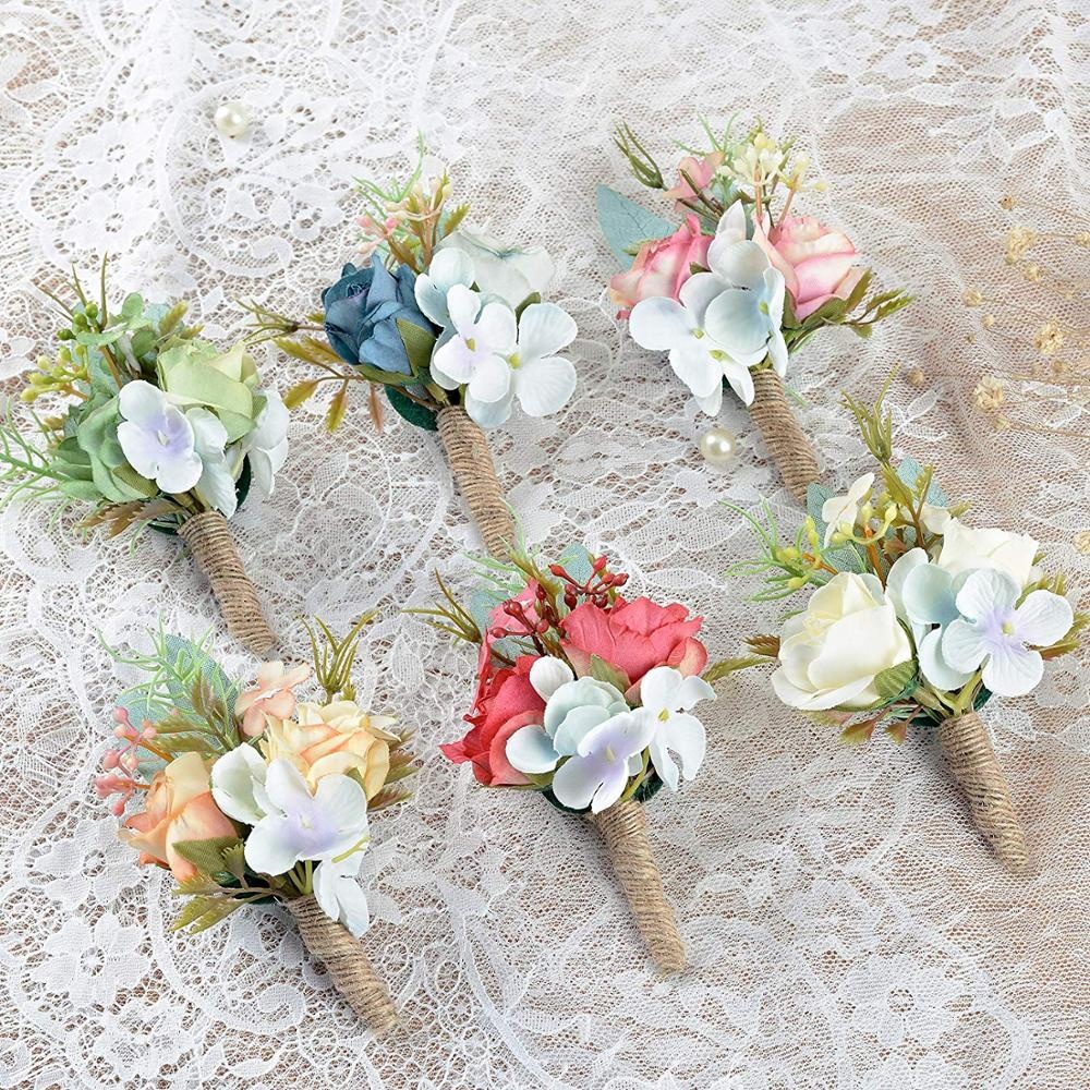 artificial corsages and boutonnieres for prom