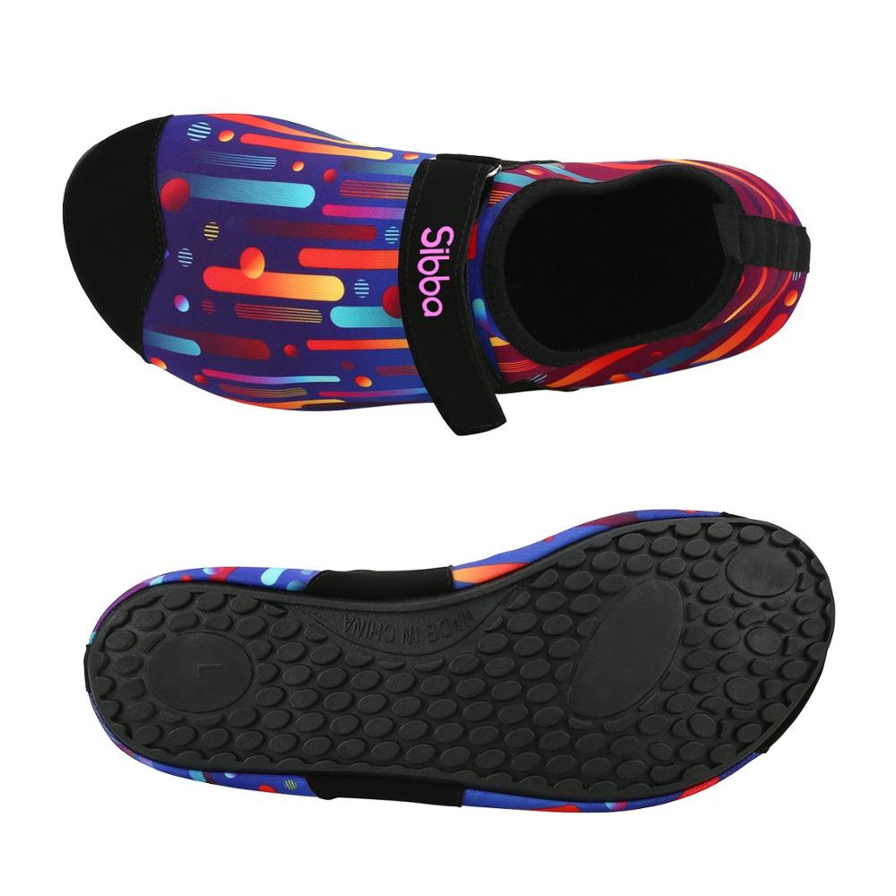 100% полиэстер унисекс босиком воды кожи Аква обувь быстросохнущая пляж плавать Surf Йога