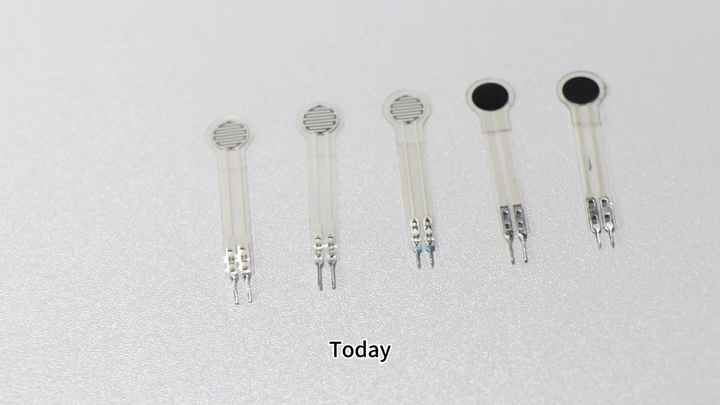 FSR Single Point Flexible Thin Film Pressure Sensor DF9-40 Resistive ...