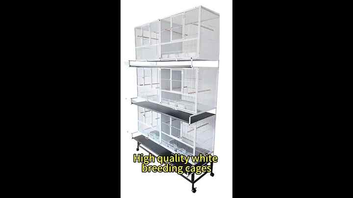 Photo inspiration: Picture Idea: Multi Level Solid Metal Large Parrot Bird House Cage With
