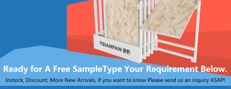 Push-Pull Granite Displays Nateual Stone Housing Metal Sliding For Tile Display 10 Roundstone Diamond Size Displayer