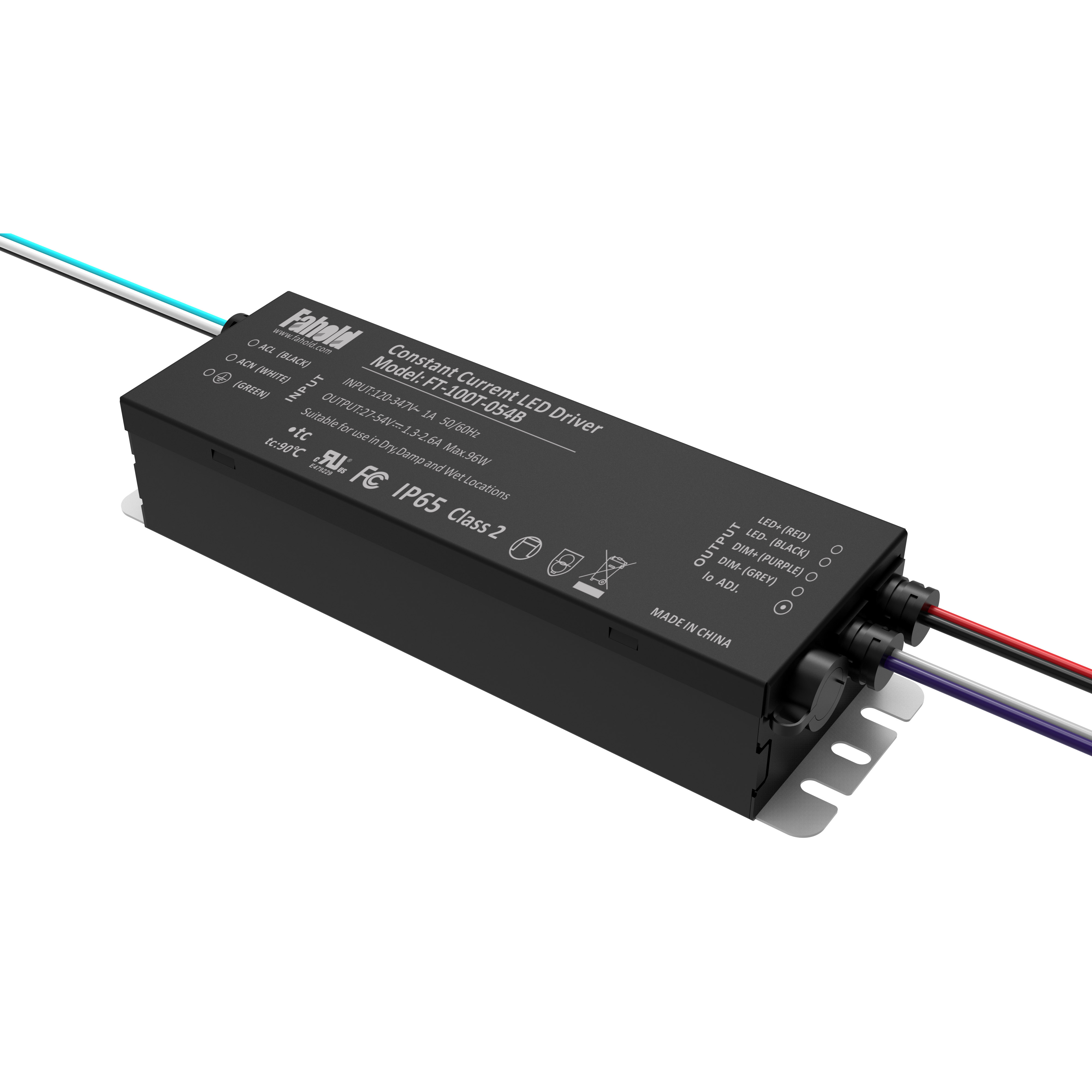 30W White High Power LED Light Lamp Panel Mean Well AC//DC LED Driver LPC-60-1050
