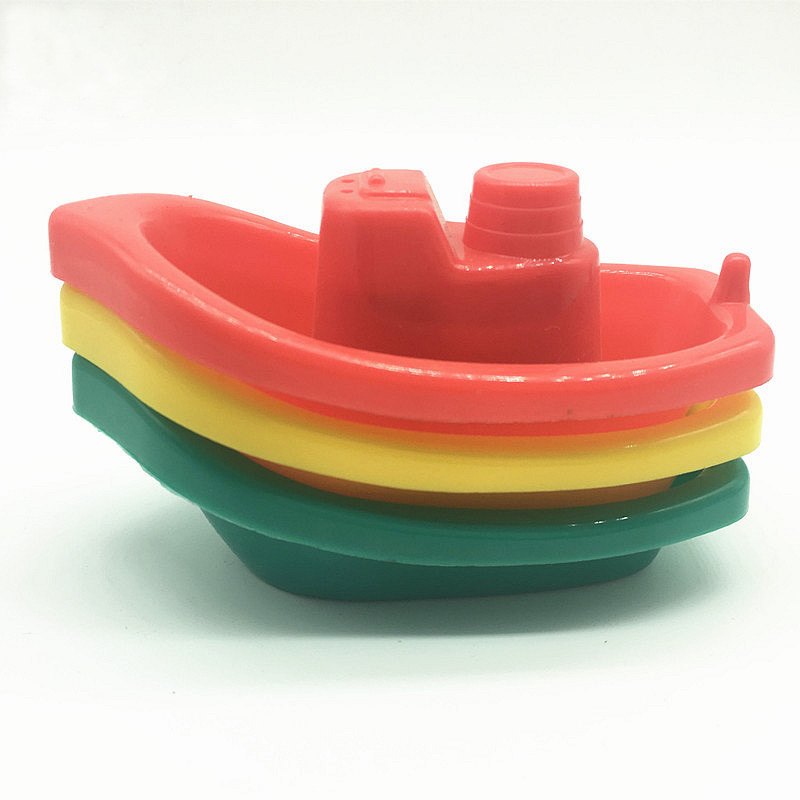 Уникальная пластиковая маленькая лодка, Игрушки для ванны, игрушечная лодка для ванны