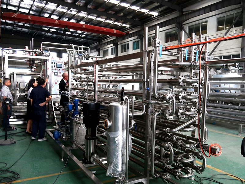 Pineapple Juice Puree Beverage Production Processing Line UHT Sterilizing
