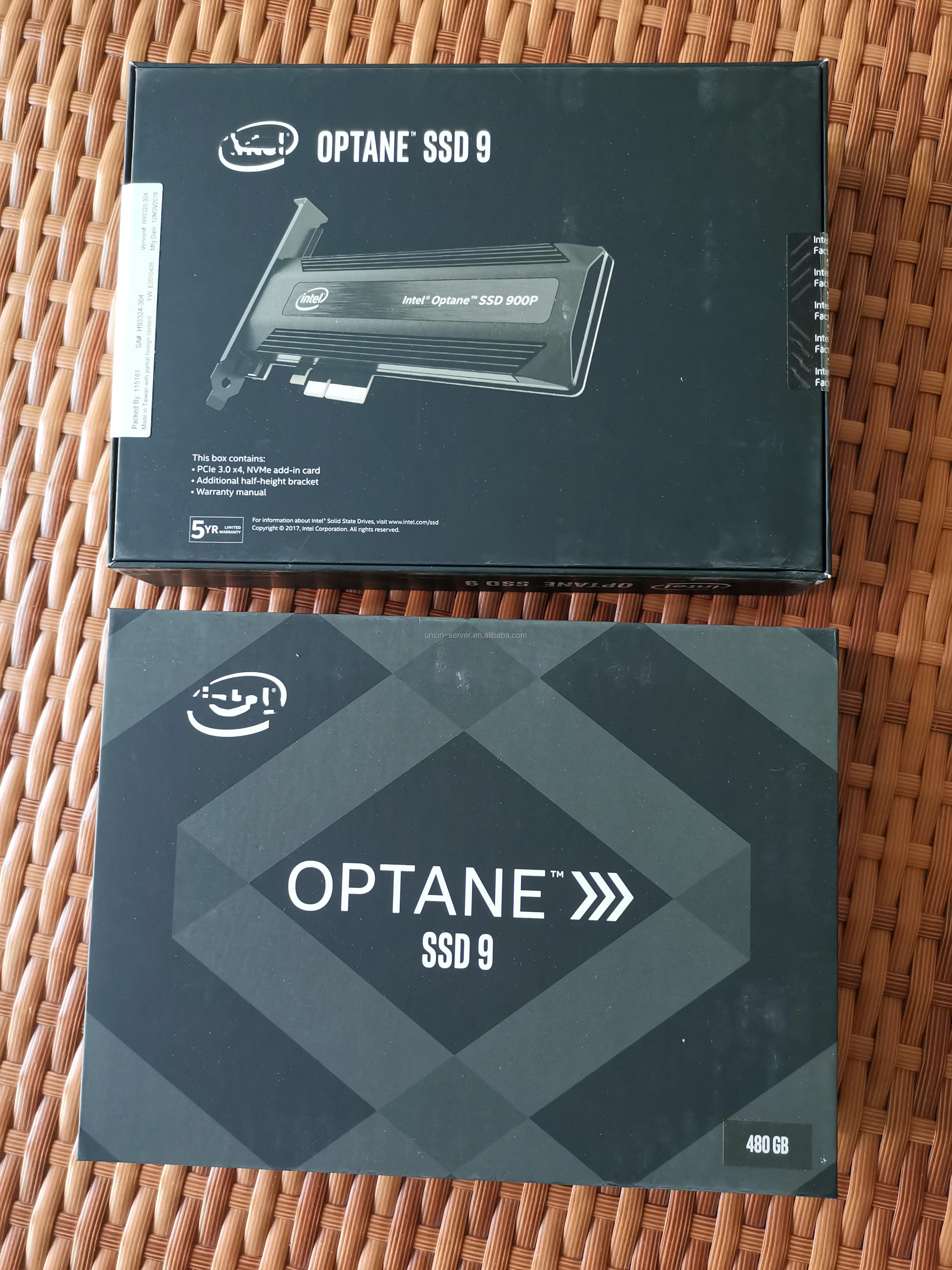 Intel Optane SSD 900P Series 480GB PCIe X4, 3D XPoint Storage