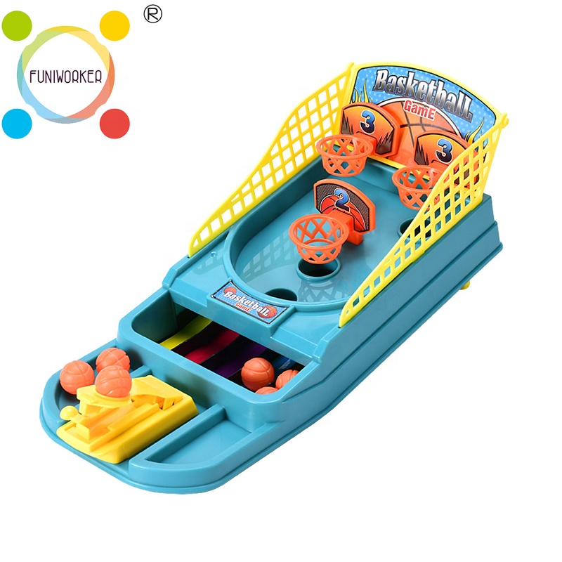 Настольные мини-игры для стрельбы в помещении, игрушечные столы для пальцев, Баскетбол для детей, спорт