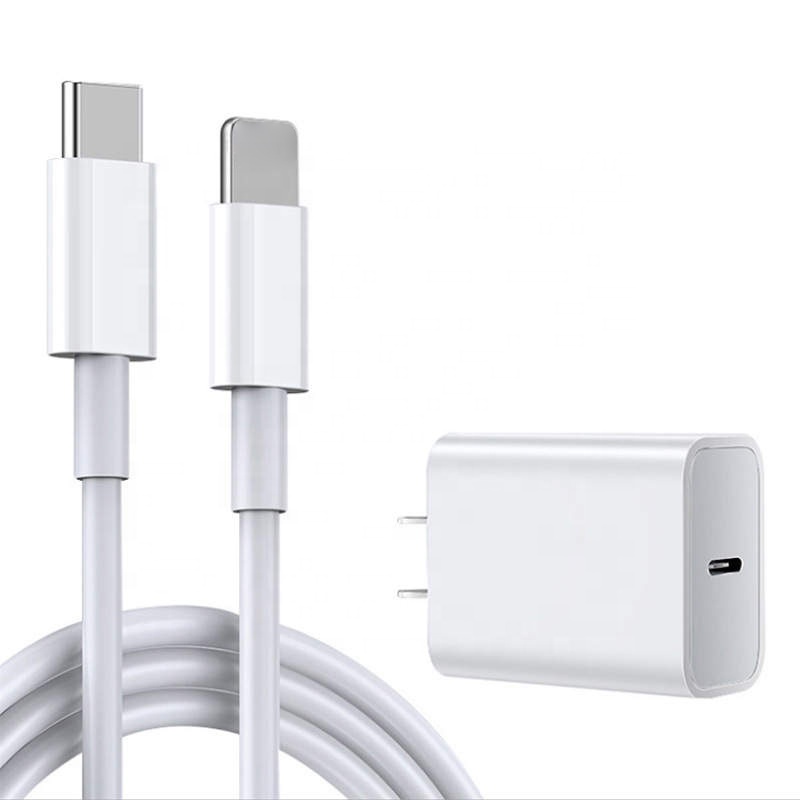 PD 18 Вт 3.0A быстрой зарядки USB-C к 8pin кабель для зарядки Type-c PD настенное зарядное устройство, адаптер для iPhone 8/X/XS/SR/XS MAX/11