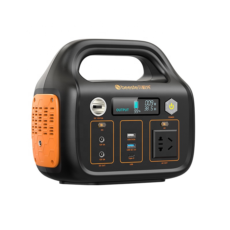 Beeste 110V 220V 500Wh 300 Wh 12v DC 600w Пик AC USB X 2 портативная электростанция для ноутбука