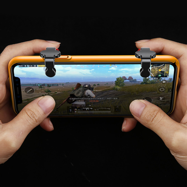 Sensitive l1r1 game controller red dot mobile game controller&joystick for pubg Red Point Red Dot