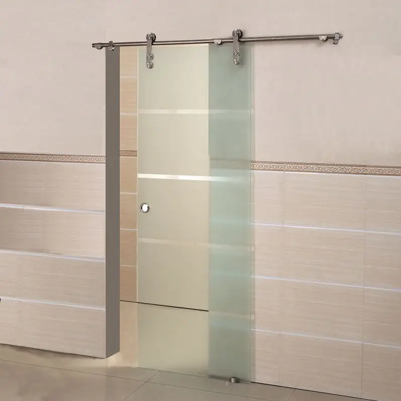 納屋ドアすりガラス室内ドア (KT9001)