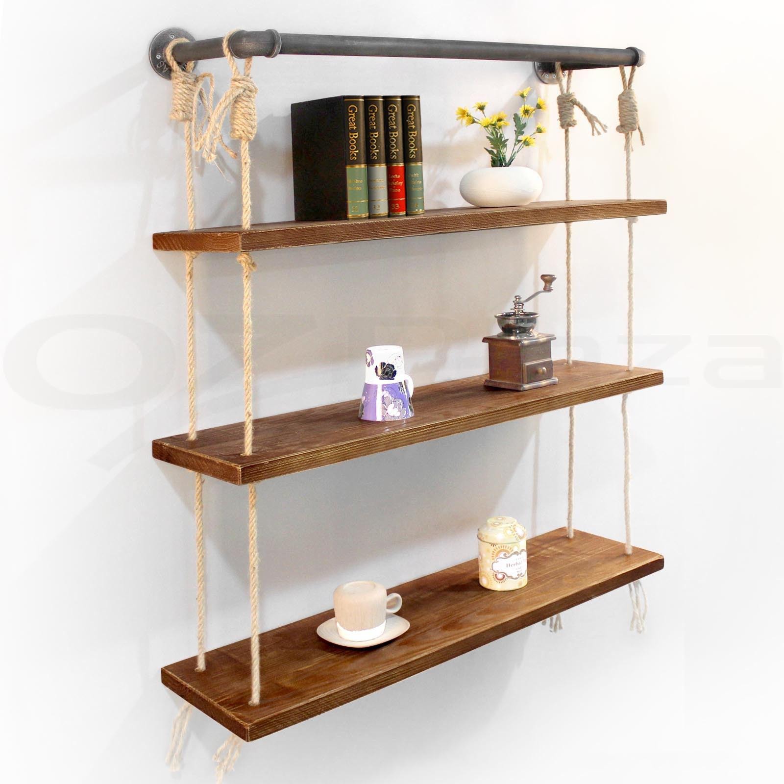 Гостиная старинные настенные Плавающий тип установки деревянная подвесная плавающие полки настенные деревянные полки
