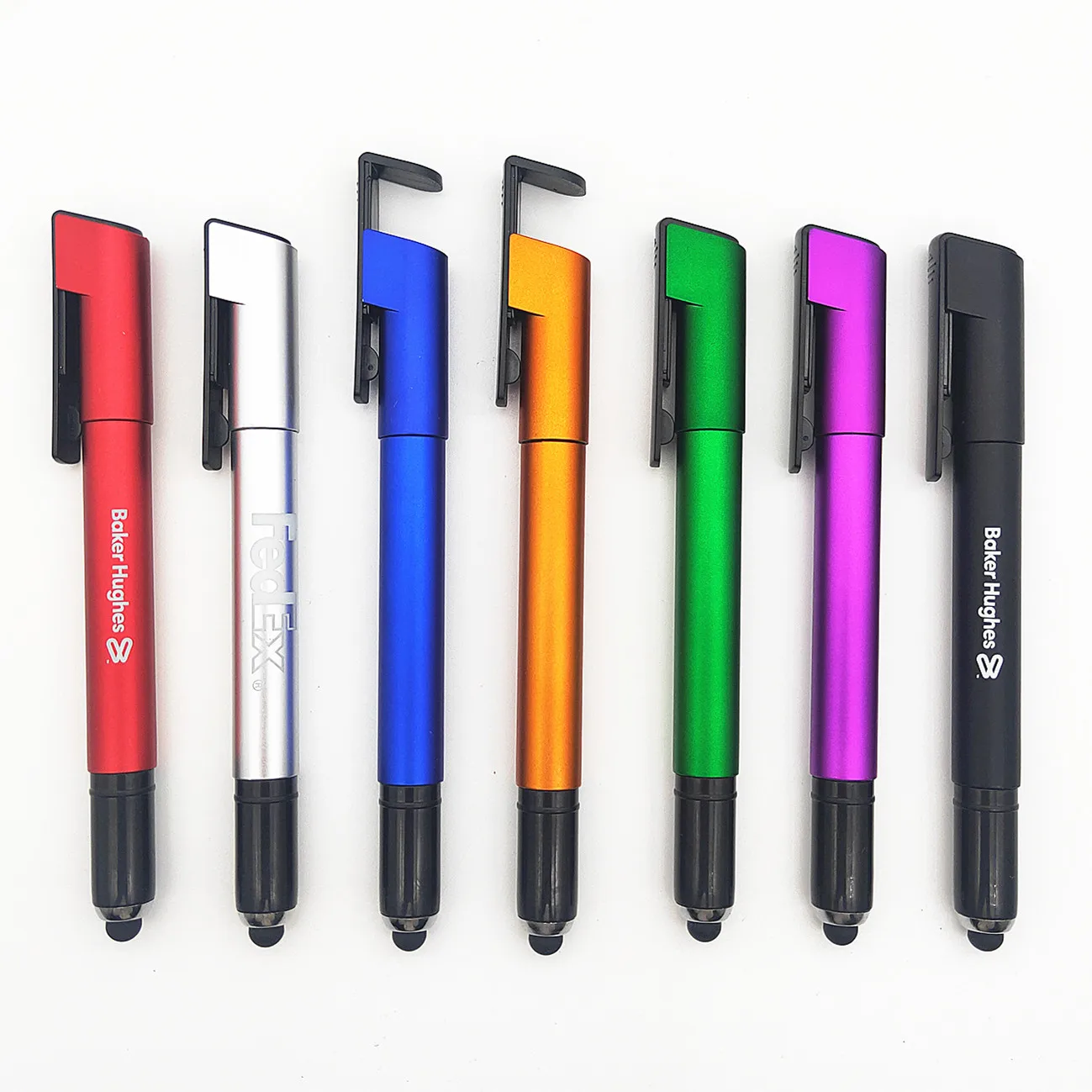 Multifunction lighted stylus pen with light tip/ phone support