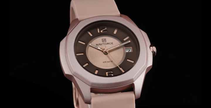 NAVIFORCE 7107 Rose Gold Watch for Women Luxury Style