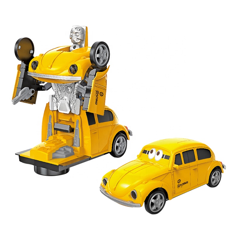 Высокое качество дети играют Трансформеры», Детские кубики, игрушки для мальчиков Mini 2-в-1 робот игрушка