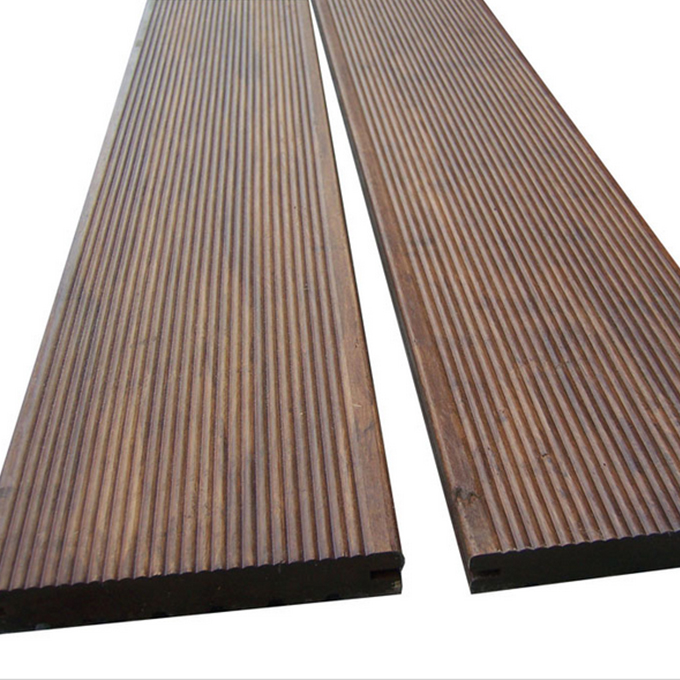 Exterior Strand Woven Bamboo Flooring Waterproof Bamboo Deck Flooring
