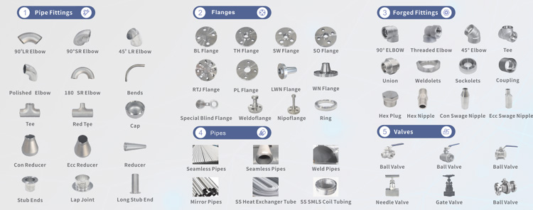 Welsure Stainless steel B16.9 butt-weld ends tee stainless steel tube fittings