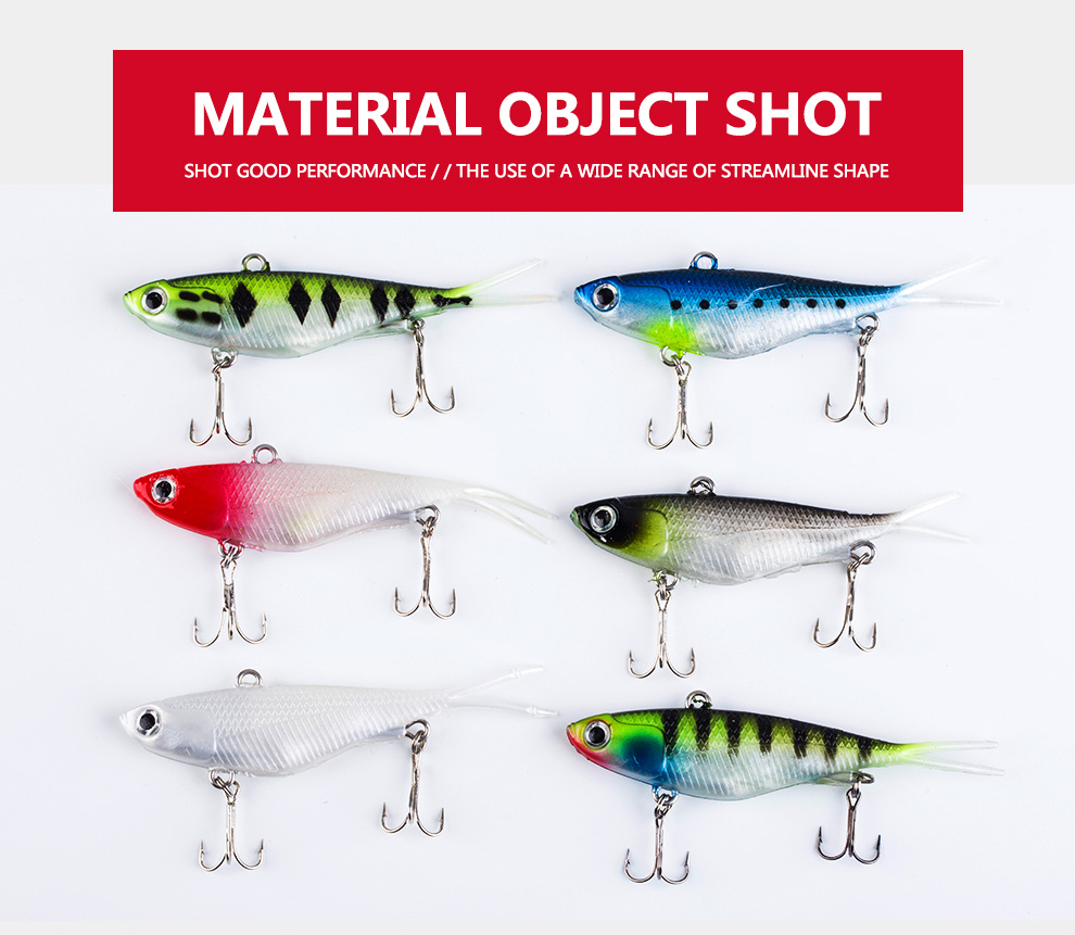 cheap chinese fishing lures ebay YUNSI Baites and Attactants 4pcs Sea Fishing Tackle Soft Bait Lead Fishing 8cm/14g Artificial Bait Jig Wobblers Rubber Silicon Lure for Fishing : Sports & Outdoors or broken JS-18 Topwater Popping Lures Hard