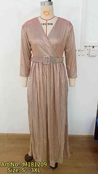 modest evening dresses south africa Silky Flare Modest Evening Dress Black / L main image 1