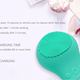 Electric Silicone Face Brush and Massager Waterproof Rechargeable Face Scrubber with 3 Vibration speed for all skin