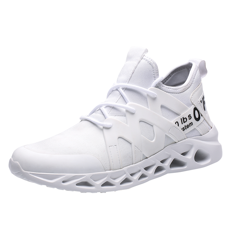 Оптовая продажа, модные, OEM, на шнуровке, тканые, дышащие, из ТПУ, эластичная подошва, для бега, мужская спортивная обувь, мужские кроссовки для бега, повседневные кроссовки