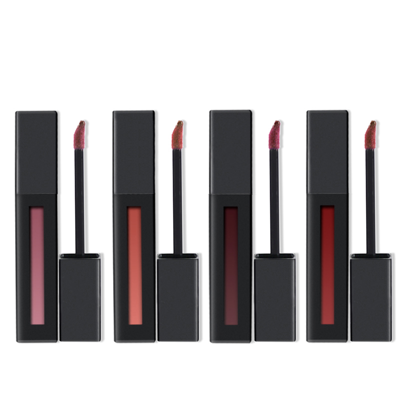 2020 Новая высококачественная квадратная трубка, оптовая продажа, блеск для губ, глазурь для губ с коробкой