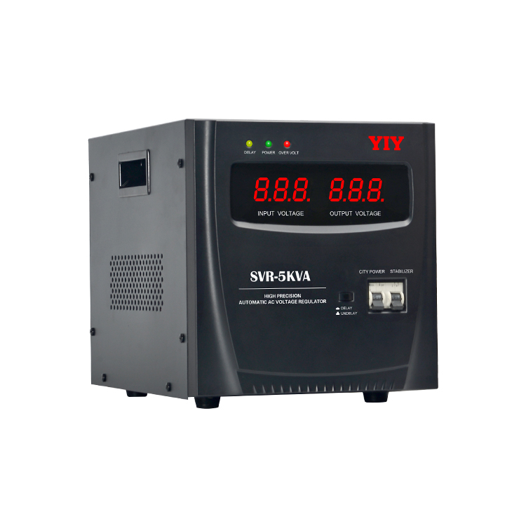 YIY CE Релейный стабилизатор напряжения 5000 Вт наружный регулятор напряжения 220 В