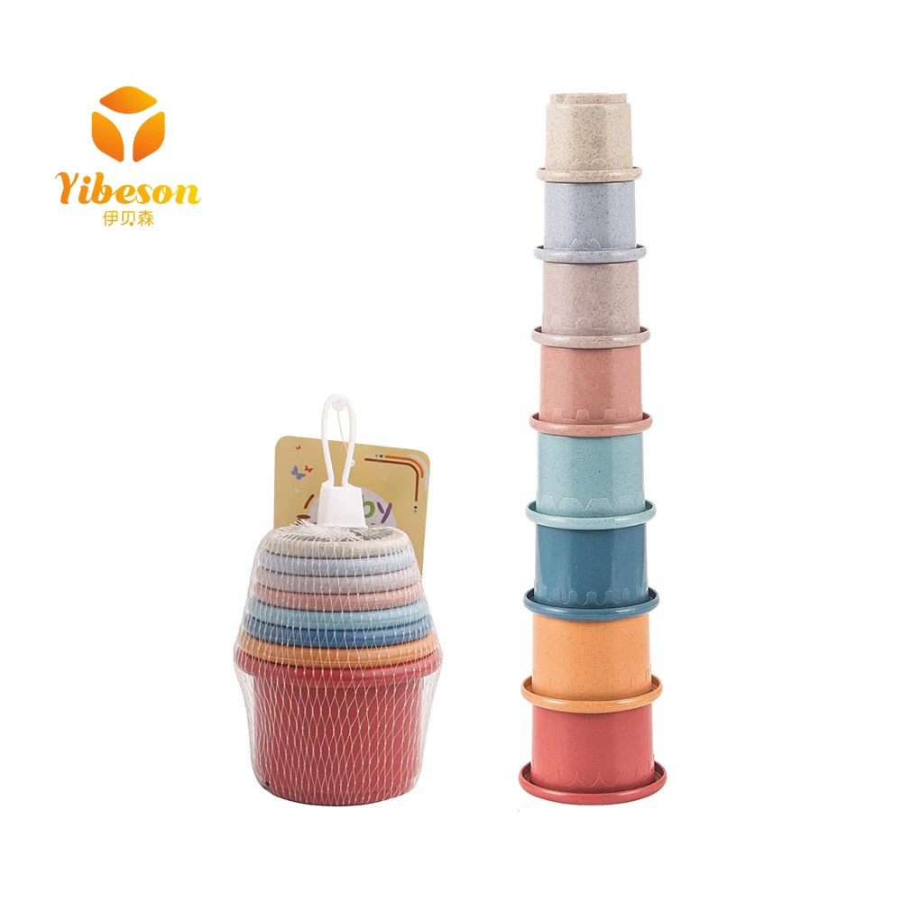 Рождественский подарок для детей, детские Игрушки для ванны, набор для сборки, стаканы из пшеничной соломы