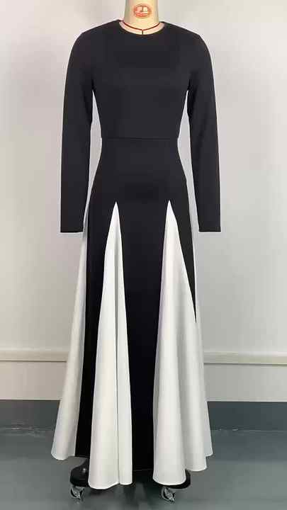 long summer dress with 3/4 sleeves Ever-Pretty Lantern 3/4 Sleeve Split Tulle Maxi Bridesmaid Dress