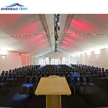 Customized Size large Outdoor Clear roof Marquee Event Tent with for Sale