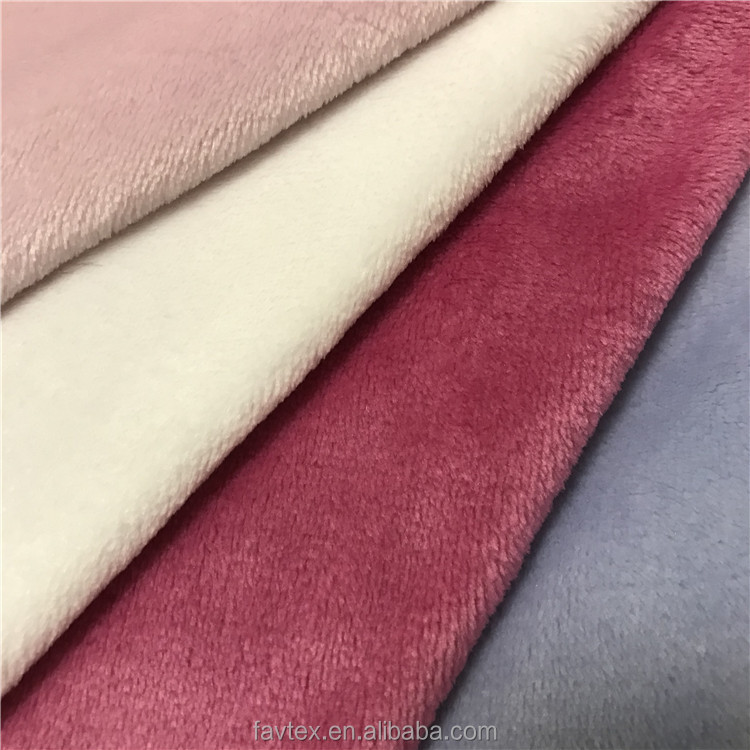 100% Polyester Cheap Bulk PD Flannel Fabric