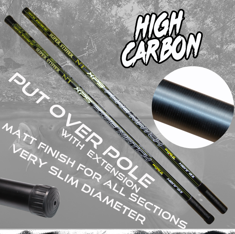 Super Stiff 11 Meter Extension Pole for Match Fishing