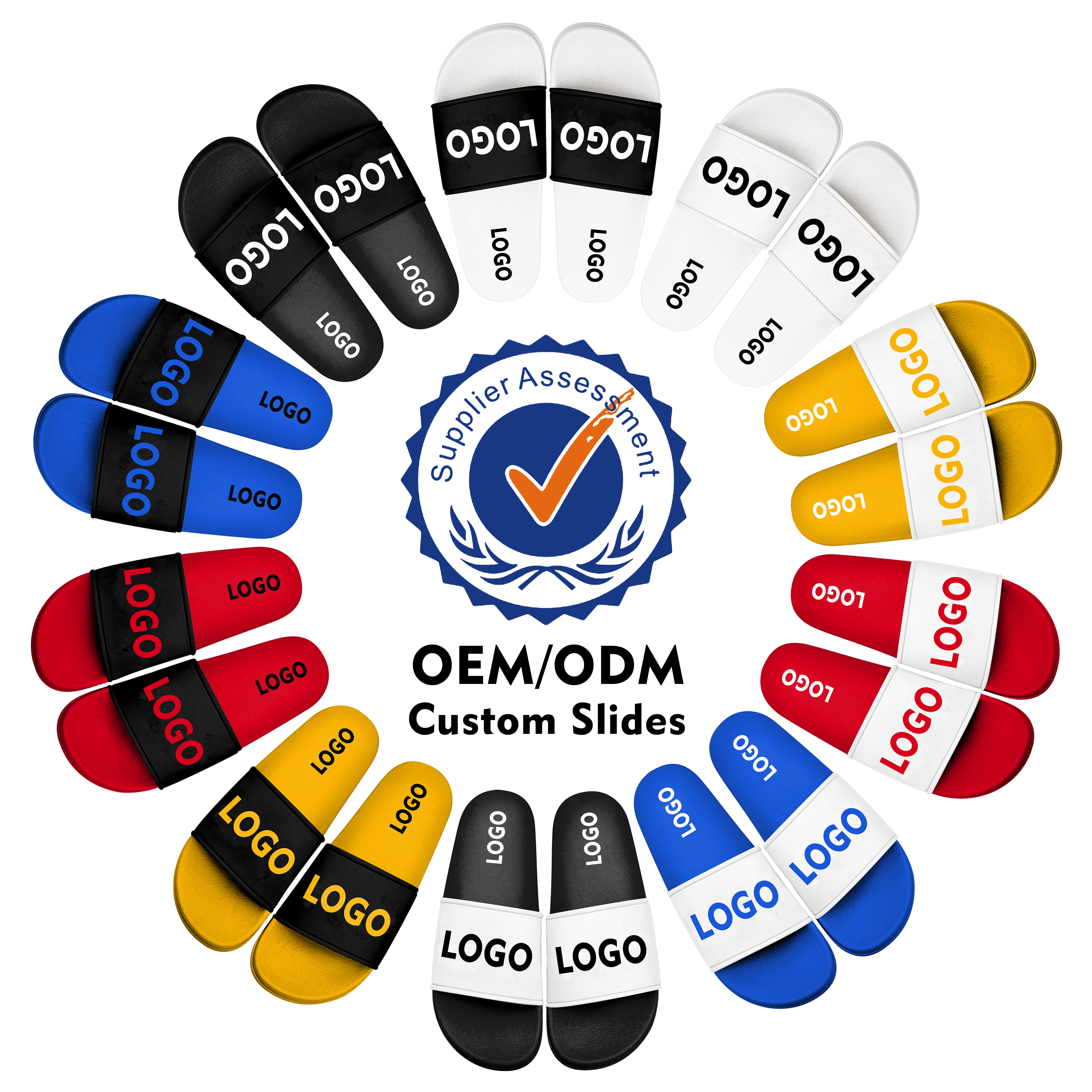 2021 Factory Custom Designer Luxury Sandals Slides Footwear Wholesale,Fashion Flat House Summer PVC Men Slippers In China