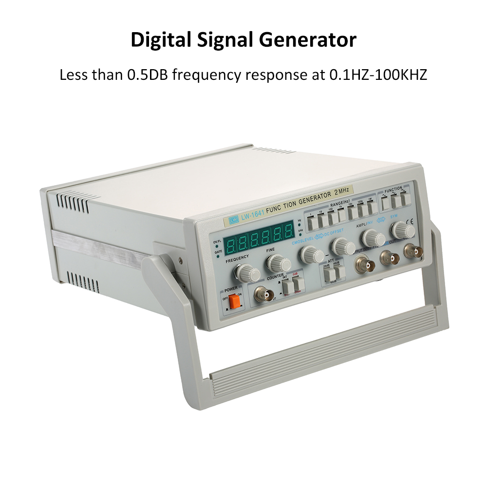 Multi-function LW-1641 Wave Digital Function Signal Generator 0.1Hz-2MHz Frequency