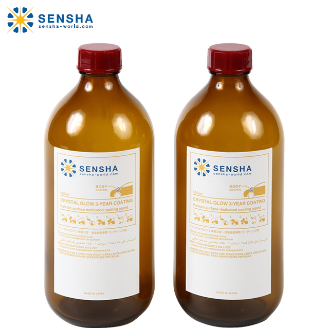 glass coating for cars CRYSTAL GLOW 3-YEAR COATING 1L