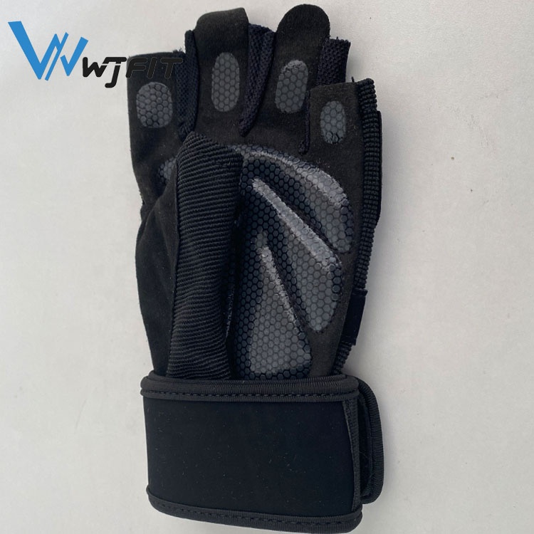 Full Palm Protection With Wrist Support&Hand Guard Grip Weight Lifting Fitness Training Gym For Exercise