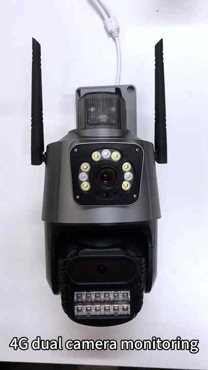 V380 New Model Hot Sale Dual Lens WiFi PTZ Camera Support Cloud Recording  TF Card Storage Indoor Outdoor Water-proof CCTV Camera