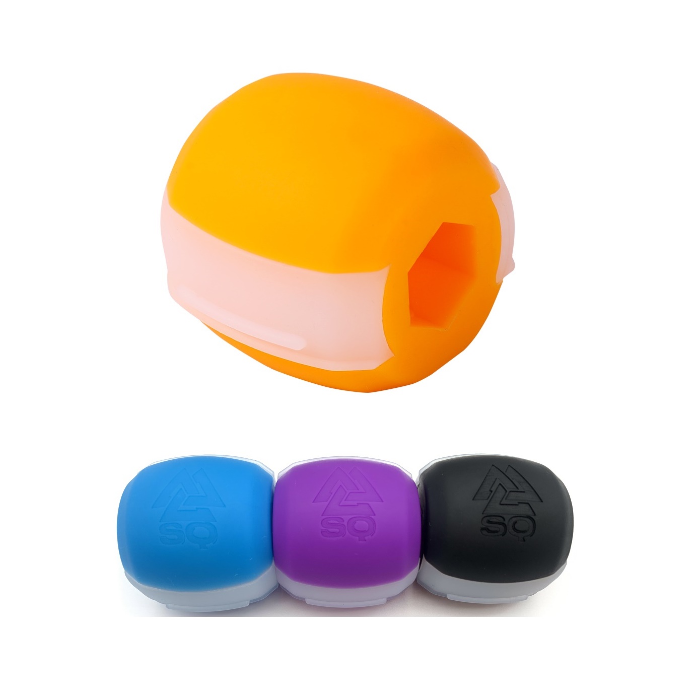 Пищевой силиконовый массажер для лица, мужской массажер для лица Pop N Go, линия челюсти, упражнения для лица, жевательный инструмент для лица, челюсти и похудения