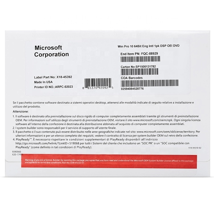 Genuine Microsoft Windows 7 Orgainal 7 Profissional win pro Chave OEM por E-mail