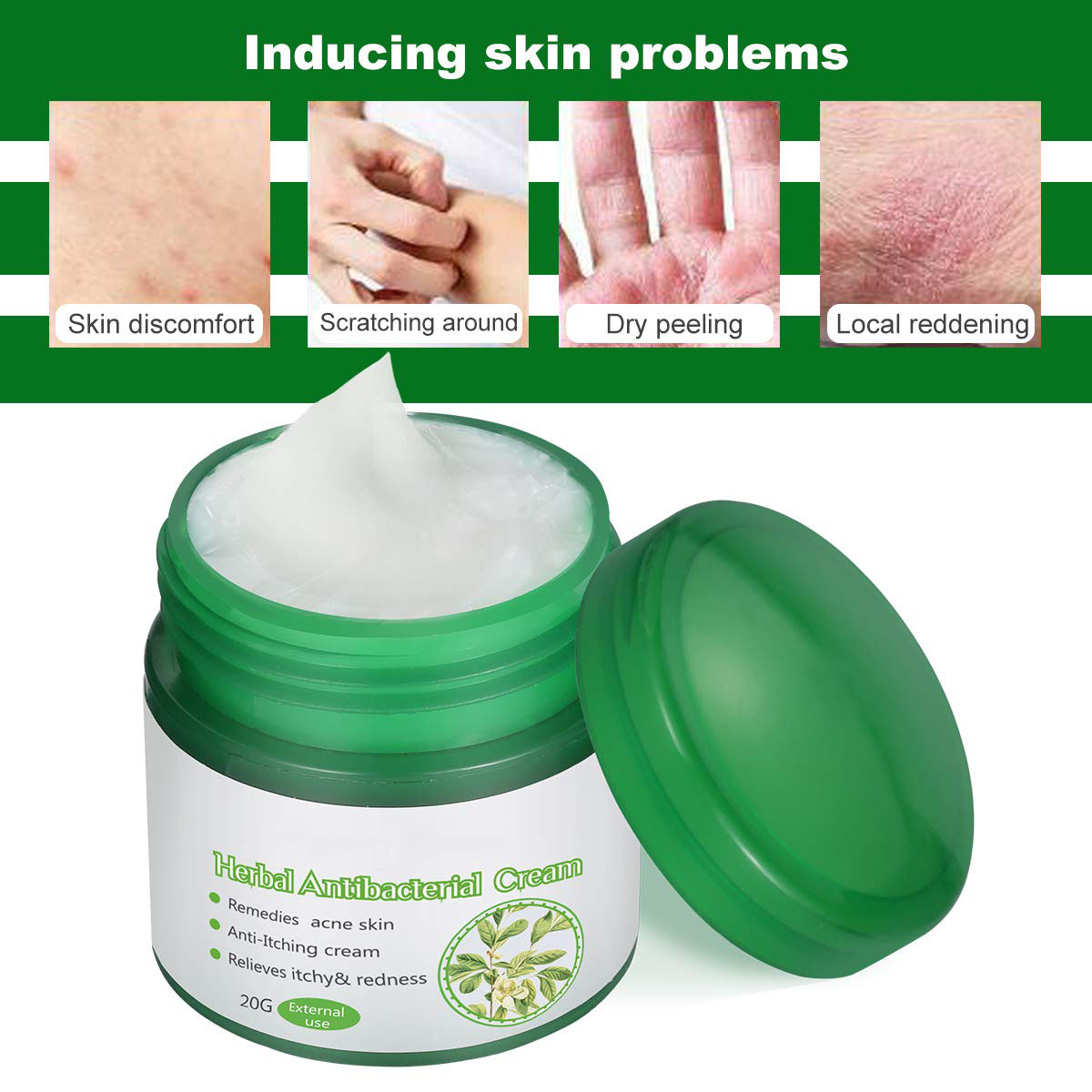 OEM Factory Supply Private Label Herbal Body Skin Care Cream Repair Treatment Cream