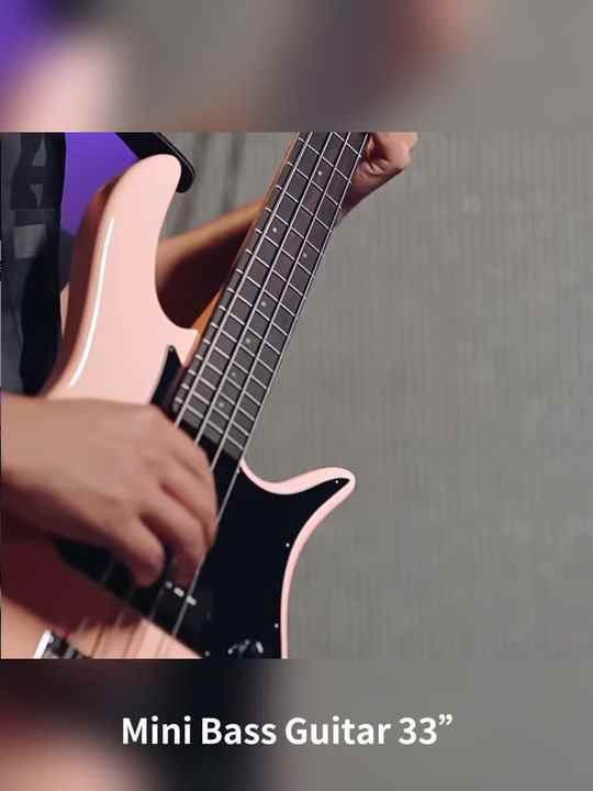 USA DDP Akama Mini Groove Electric Bass Guitar - Ideal Travel