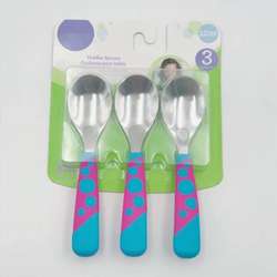 stainless steel baby spoons  for  toddlers
