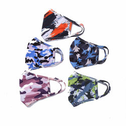 China manufacturing cheap camouflage colorful breathable outdoor fabric face mouth cover