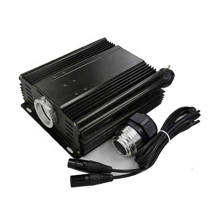 100 Вт 120 Вт DMX512 RGB светодиодный двигатель, волоконно-оптический двигатель, волоконно-оптический генератор